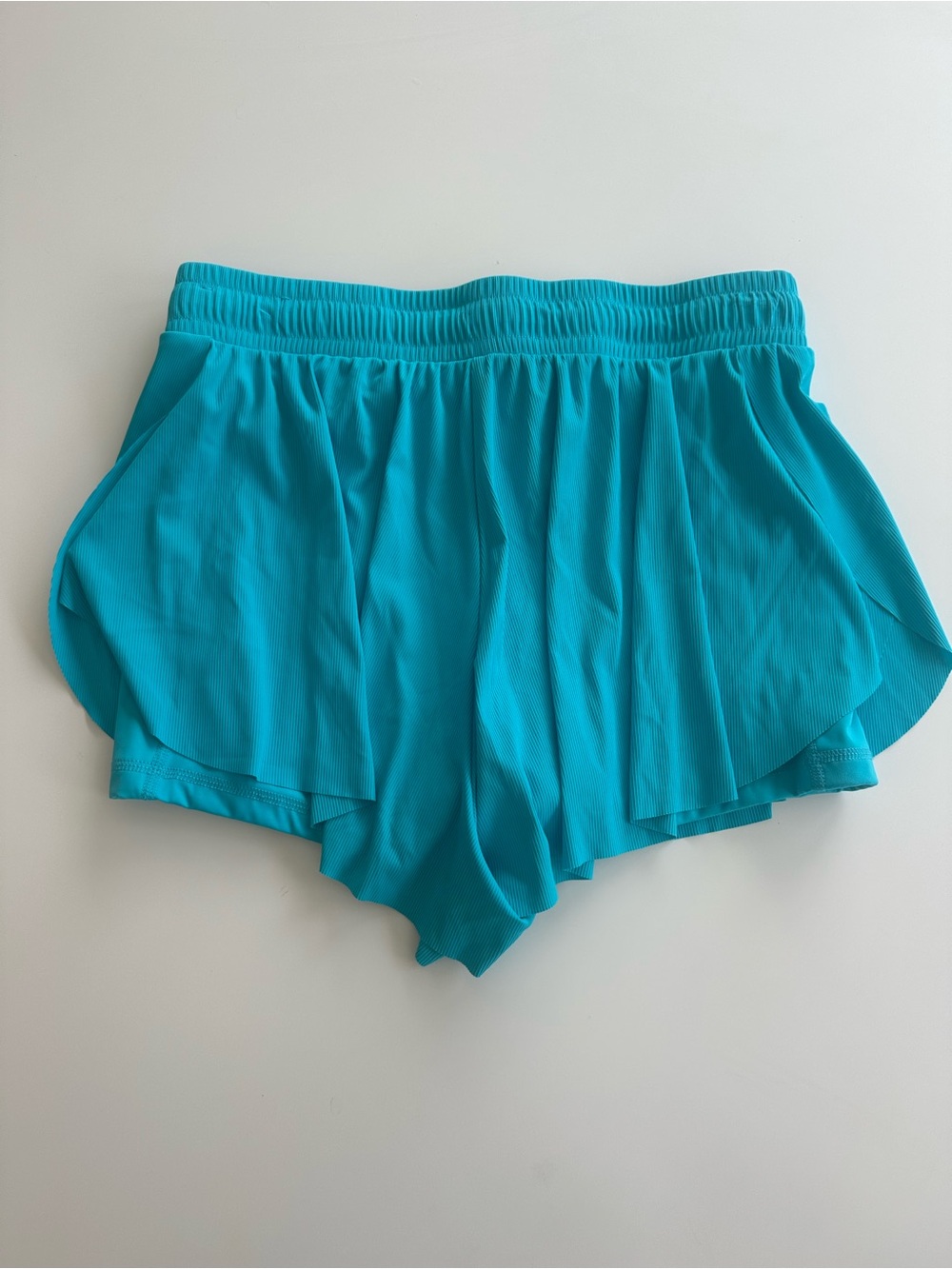 JoyLab teal butterfly shorts - Picture 2 of 3